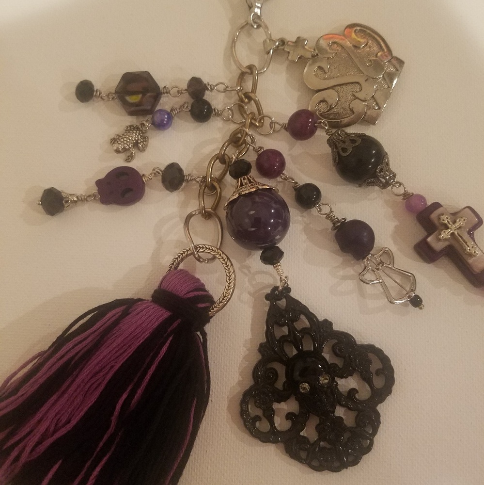 Holloween Tassel Purse Jewelry